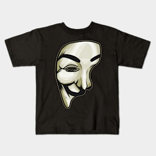 Mask As Costume For Halloween Kids T-Shirt